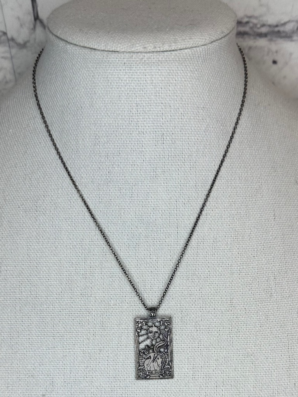 The Sun Tarrot Card Necklace